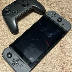 Nintendo Handheld Console with  Joy Con & Wireless Controller